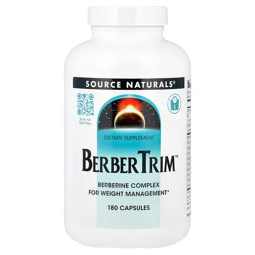 Source Naturals, BerberTrim™, 180 cápsulas