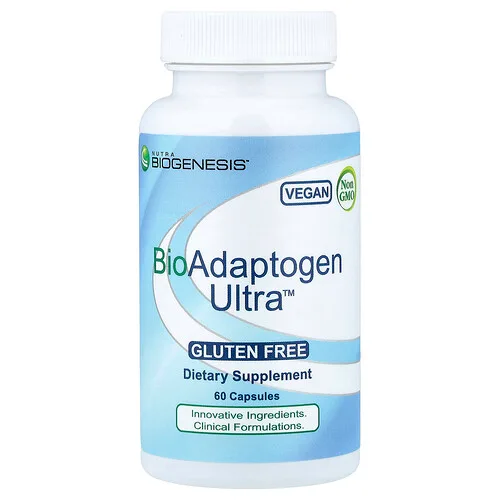 Nutra BioGenesis, BioAdaptogen Ultra`` 60 cápsulas