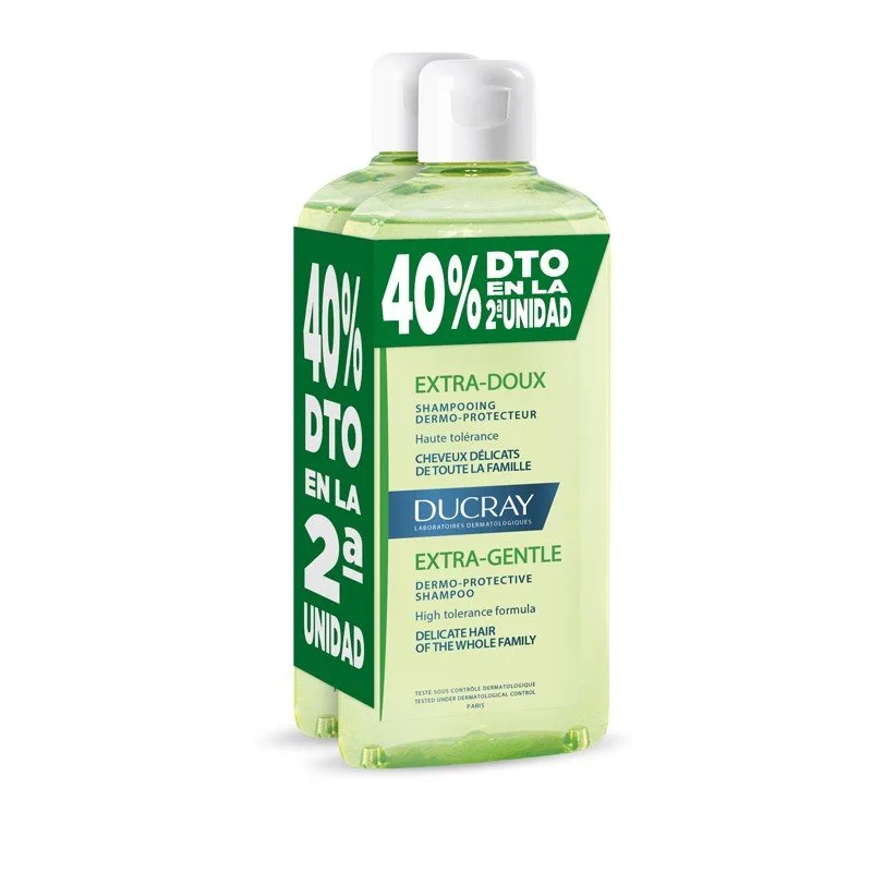 DUCRAY Champú Equilibrante Dermoprotector DUPLO 2x400ml