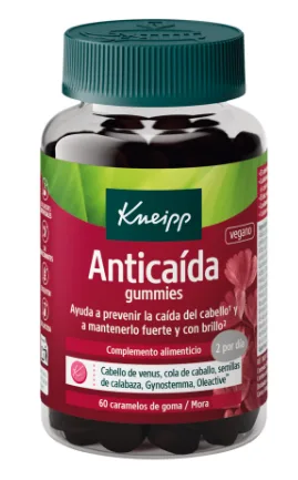 Gummies Anticaída Kneipp Vitaminas y minerales
