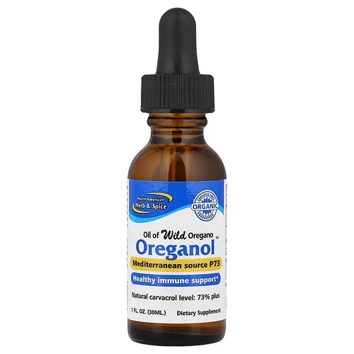 North American Herb & Spice, Oreganol silvestre, Aceite de orégano, 1 fl oz (30 ml)