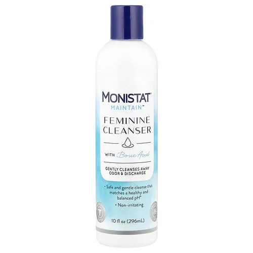 Monistat, Keep™, Agente de limpieza femenino con ácido bórico, Sin fragancia, 296 ml (10 oz. líq.)