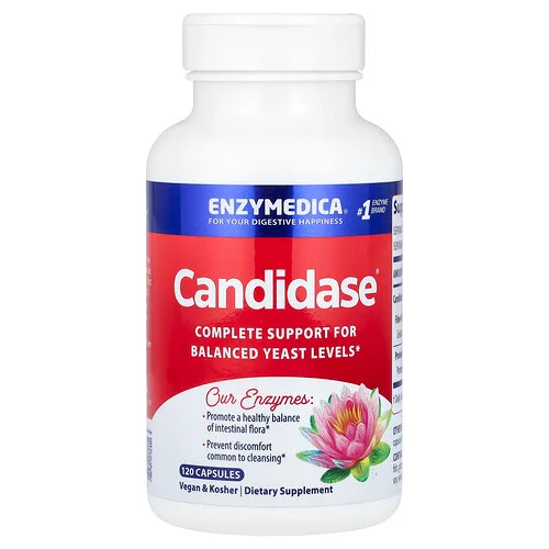 Enzymedica, Candidase, 120 cápsulas