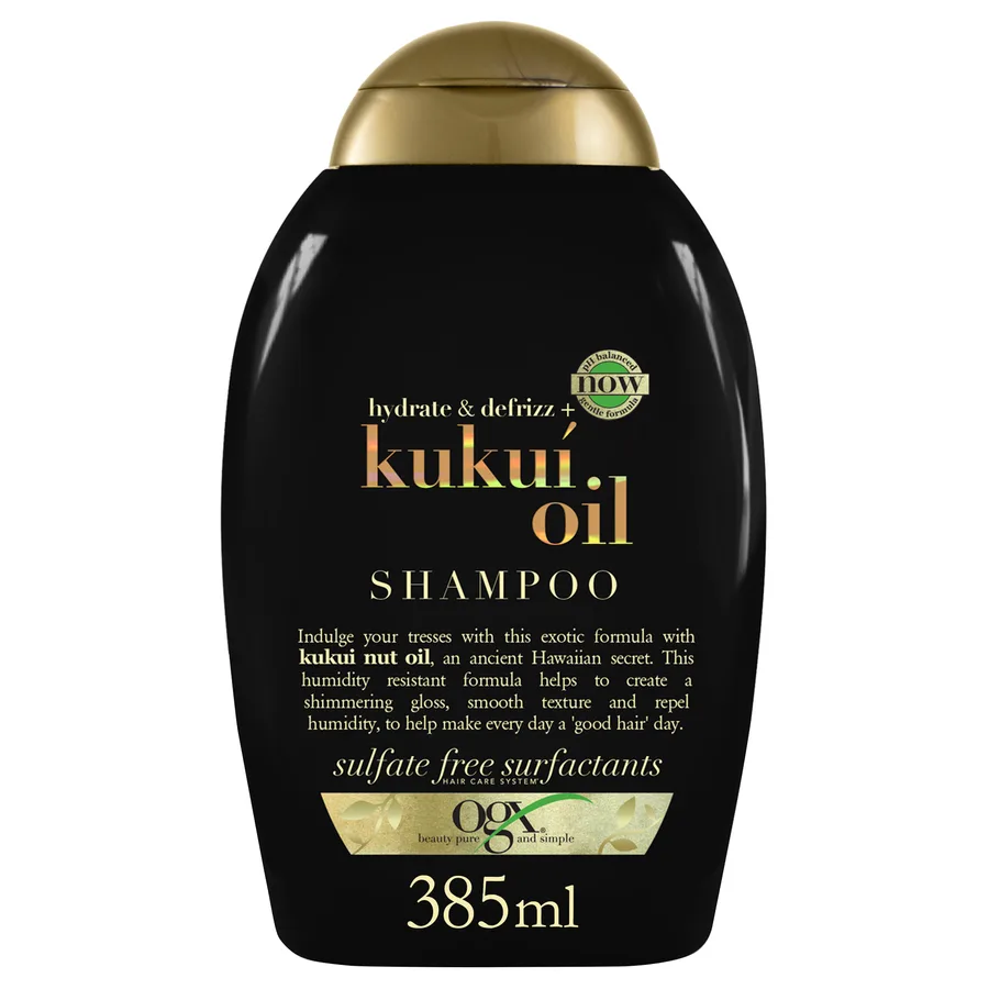 Hydrate & Defrizz + Kukuí Oil Shampoo 385 ml