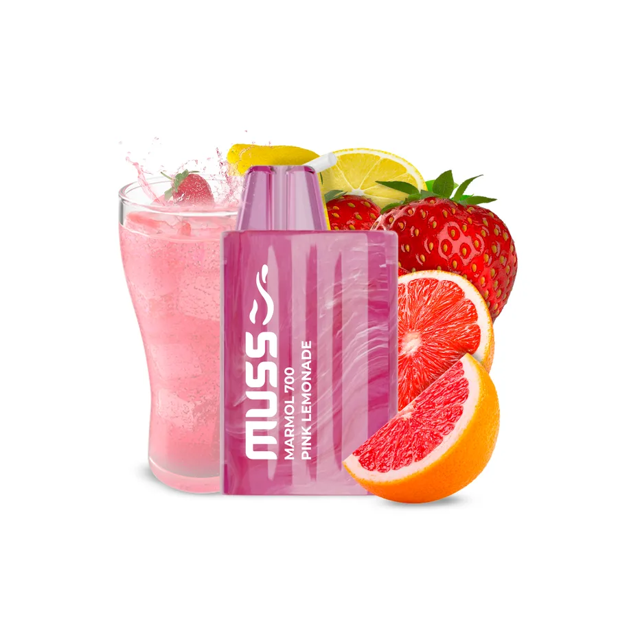 Vapeador Mármol 700 Pink Lemonade