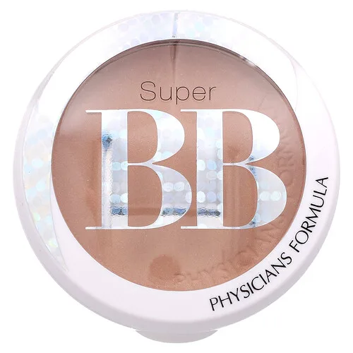 Physicians Formula, Super BB, Bálsamo de belleza todo en 1 en polvo, 7836 Claro/medio, 8,3 g (0,29 oz)