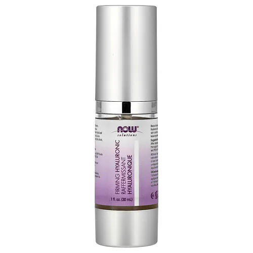 NOW Foods, Solutions, Sérum reafirmante con ácido hialurónico, 30 ml (1 oz. líq.)