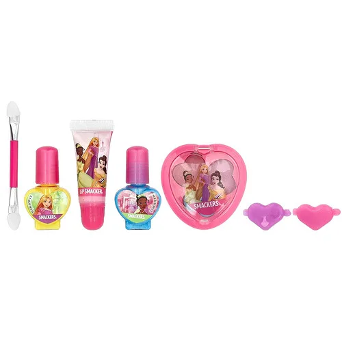Lip Smacker, Colección de belleza de princesas Disney`` Kit de 9 piezas