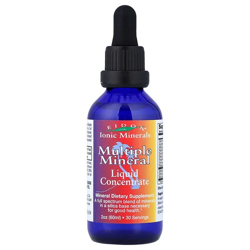 Eidon Ionic Minerals, Múltiples minerales, Concentrado líquido, 60 ml (2 oz)