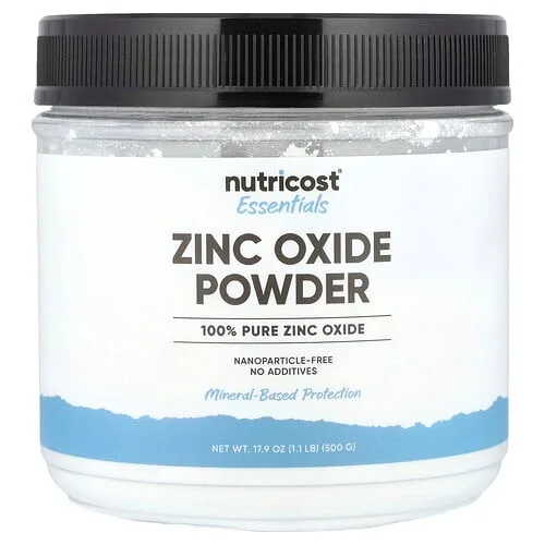 Nutricost, Essential, Óxido de zinc en polvo, 500 g (17,9 oz)