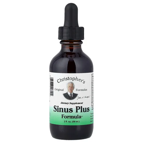 Christopher's Original Formulas, Fórmula para los senos nasales plus`` 59 ml (2 oz. Líq.)