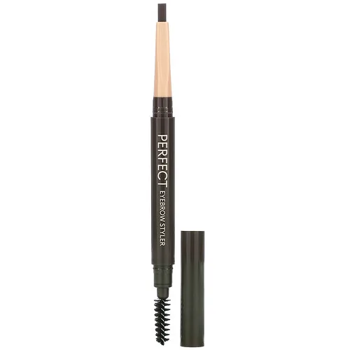 Missha, Perfect Eyebrow Styler, Marrón oscuro, 0,15 g (0,005 oz)
