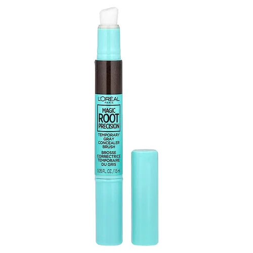 L'Oréal, Magic Root Precision, Cobertura temporal de canas, 4 Dark Brown (castaño oscuro), 1.5 ml