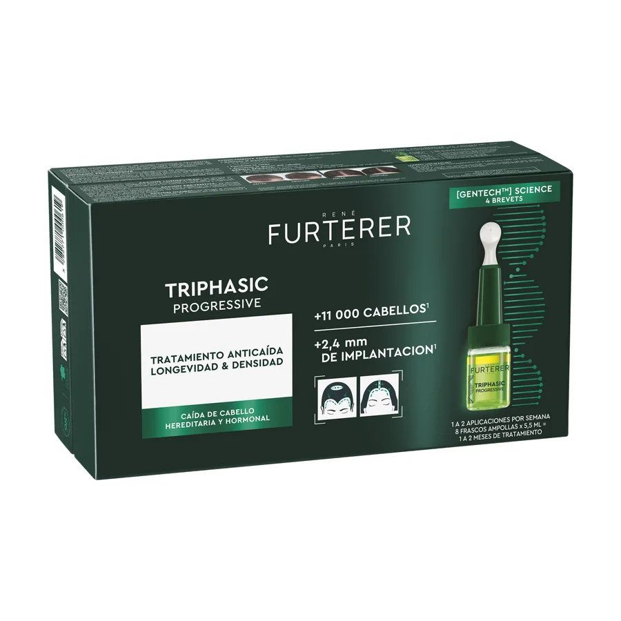 Furterer Triphasic Progressive Gentech Anticaída Progresiva 5.5 ml
