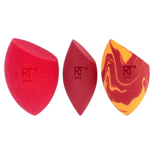 Real Techniques, Superestrellas de esponjas de maquillaje, Set de 3 piezas