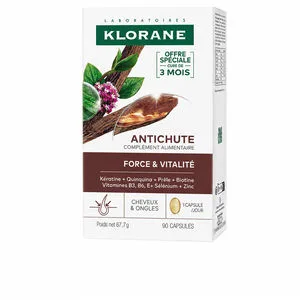 A LA QUININA anticaída complemento alimenticio fuerza & vitalidad 90 u