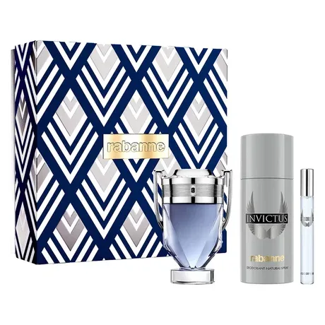 Set Día del Padre Invictus Eau de toilette 100 ml + 150 ml + 10 ml