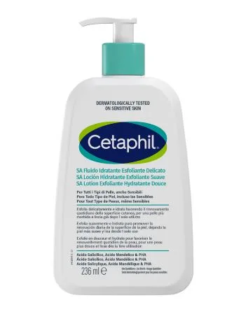 Locion SA Hidratante Exfoliante Suave 236 ml