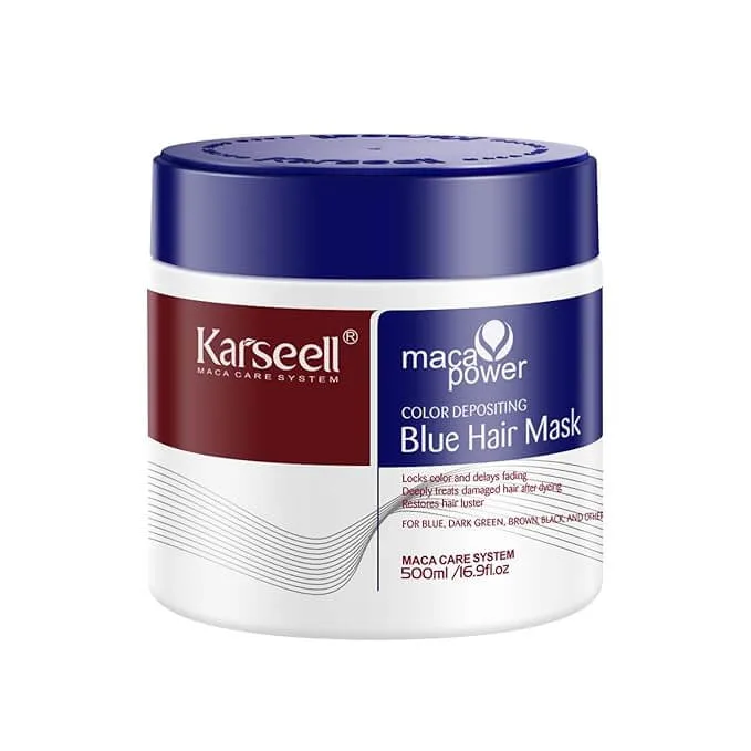 Mascarilla Capilar Pigmentante Azul 500 ml