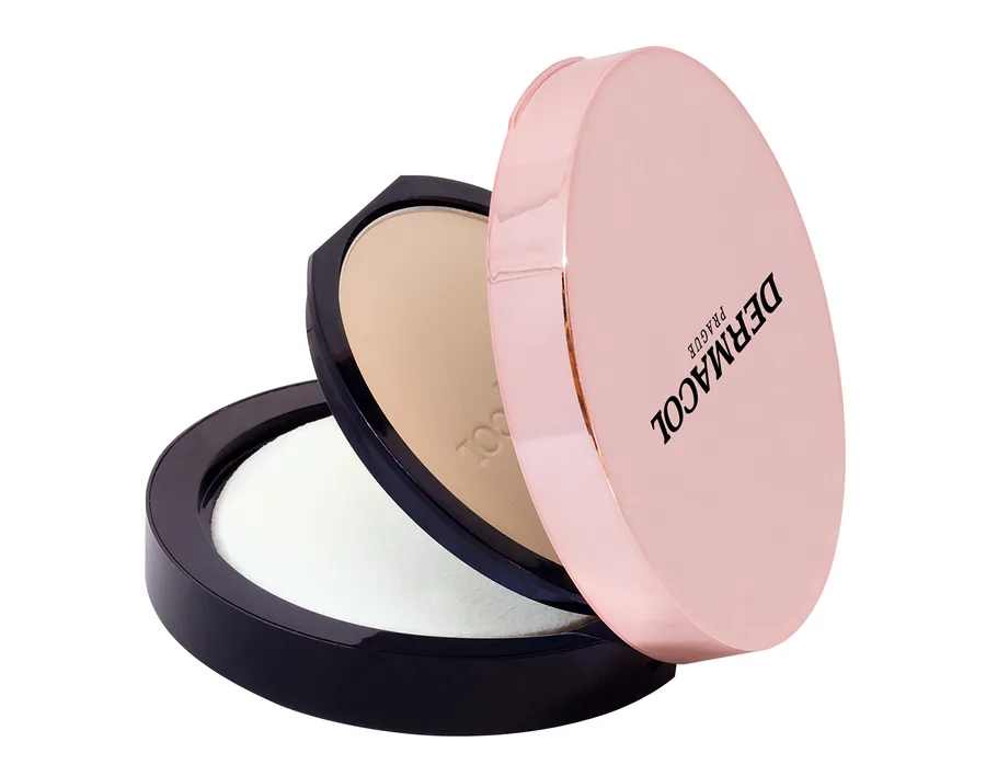 24H Long-Lasting Polvo Compacto y Base de Maquillaje 2 en 1 9 gr