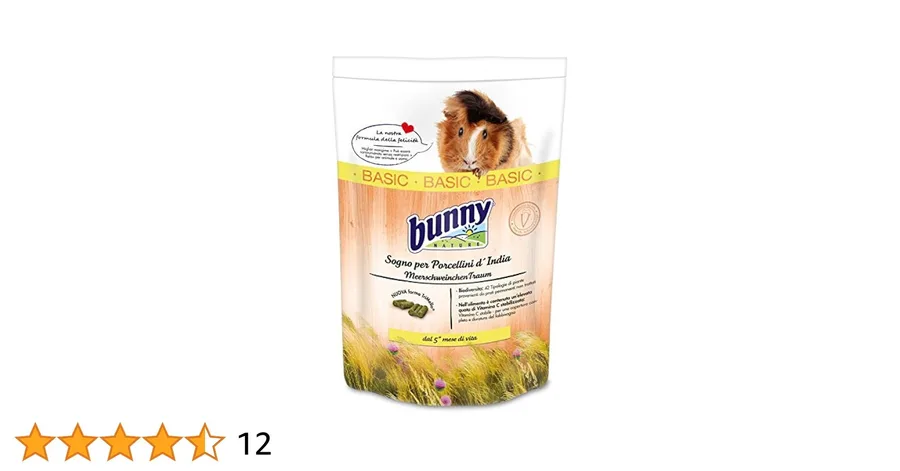 Bunny Alimento Sueño Básico Pellets 4Kg