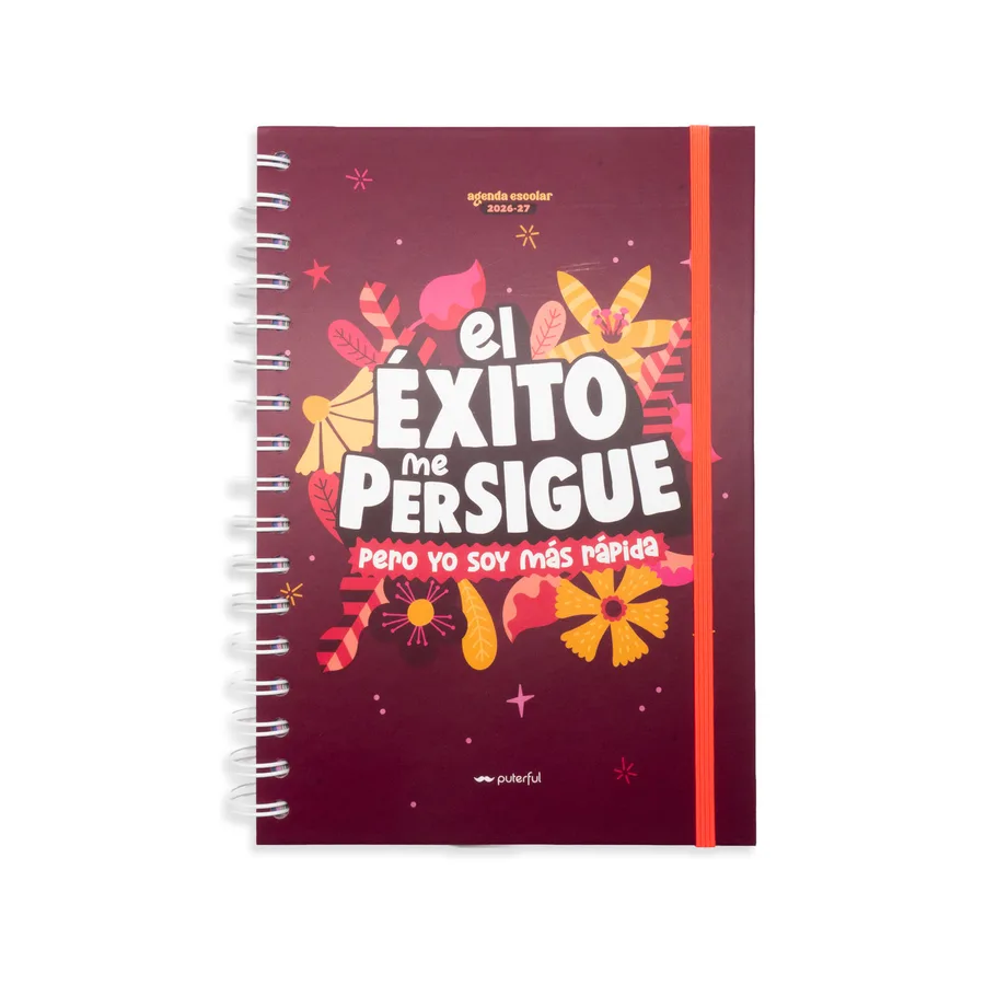 Agenda Escolar 2026-2027 El Exito Me Persigue
