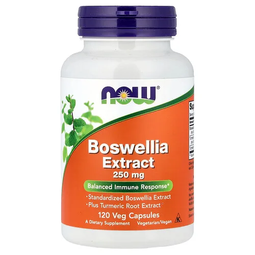 NOW Foods, Extracto de Boswellia, 120 cápsulas vegetales