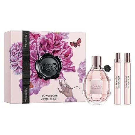 Set Flowerbomb Eau de parfum 100 ml + 10 ml + 10 ml