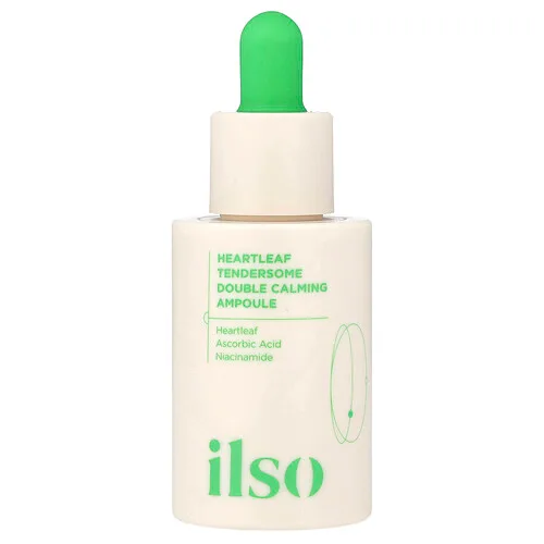 ilso, Heartleaf, Ampolla con efecto calmante doble Tendersome, 30 ml (1,01 oz. líq.)