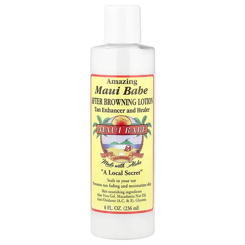 Maui Babe, After Browning Lotion, Potenciador y restaurador del bronceado, 236 ml (8 oz. líq.)