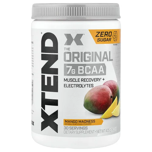 XTEND, 7 G de BCAA, Locura de mango, 405 g (14,3 oz)