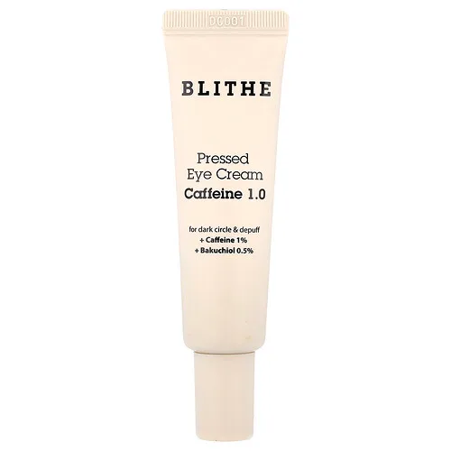 Blithe, Crema compacta para el contorno de los ojos, Cafeína 1,0, 20 ml (0,67 oz. líq.)