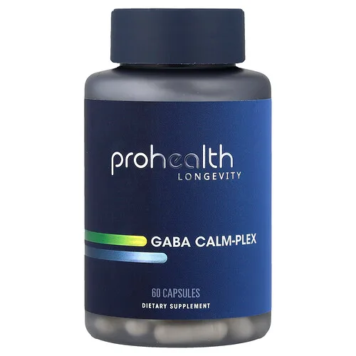 ProHealth Longevity, Gaba Calm-Plex, 60 cápsulas