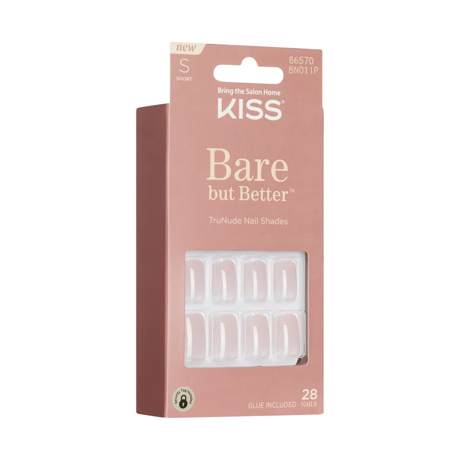 Color Nails Nude Uñas Postizas Kiss