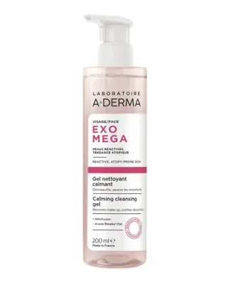 Exomega Gel Limpiador Calmante 200 ml