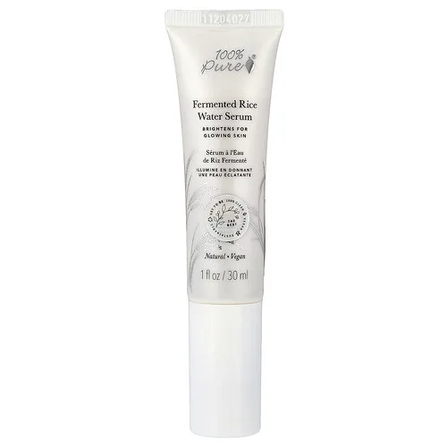 100% PURE, Sérum de agua de arroz fermentado, 30 ml (1 oz. líq.)