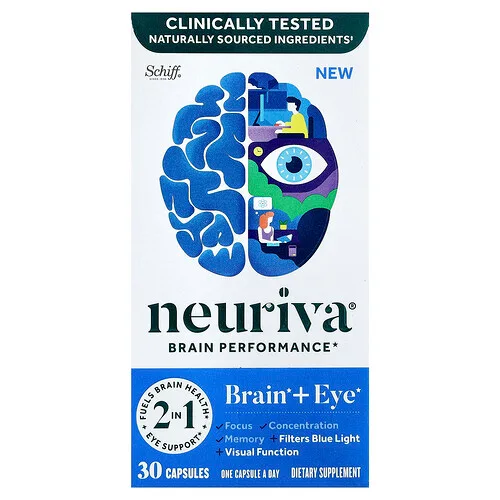 Schiff, Neurova®, Rendimiento cerebral, 30 cápsulas