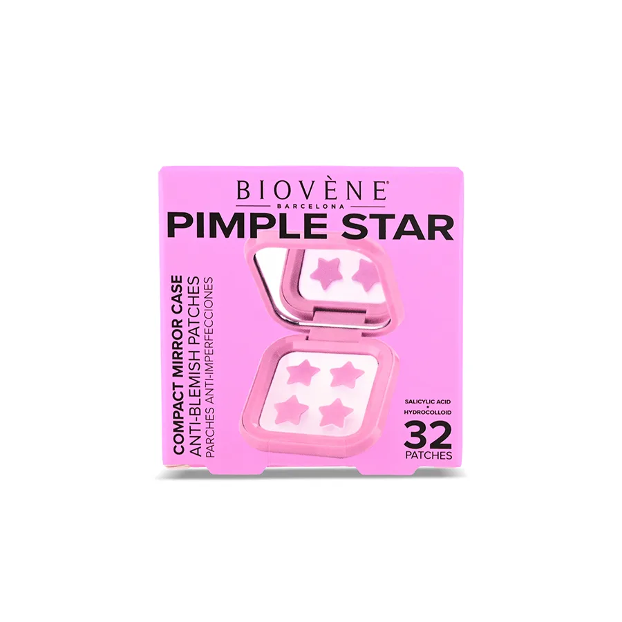 Pimple Star Parches Con Estuche Espejo