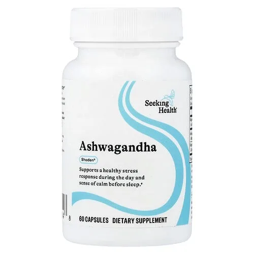 Seeking Health, Ashwagandha, 60 cápsulas