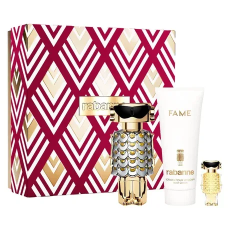 Set Día de la Madre Fame Eau de parfum 80 ml + 100 ml + 4 ml