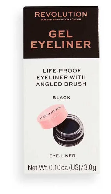 Delineador de Ojos en Gel con Brocha