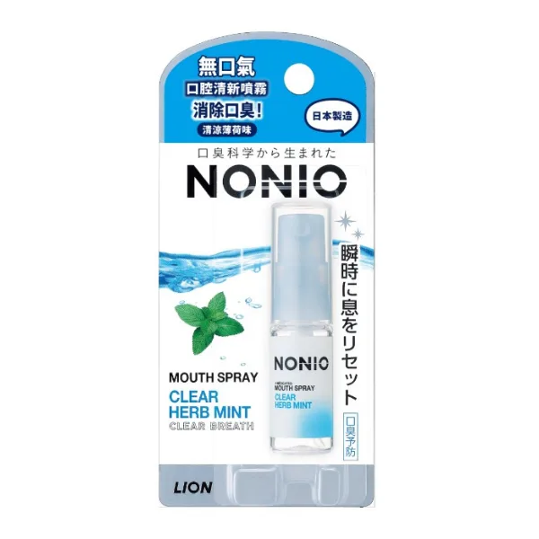 LION - Nonio - Mouth Mist - 5ml - Clear Herb Mint