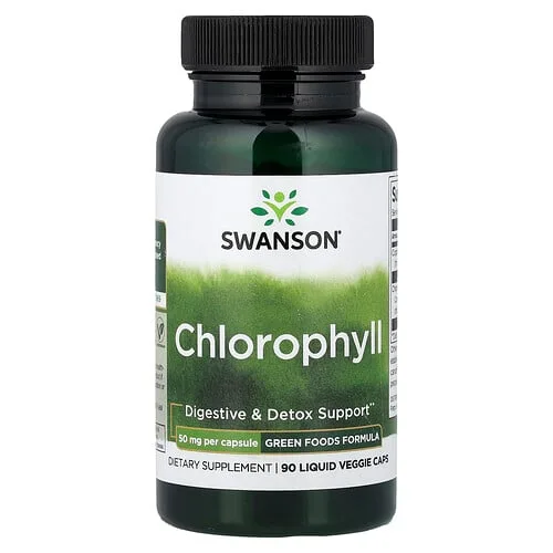 Swanson Vitamins, Clorofila, 90 cápsulas vegetales con contenido líquido
