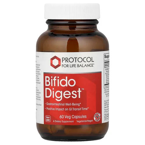 Protocol for Life Balance, Bifido Digest™, 60 cápsulas vegetales