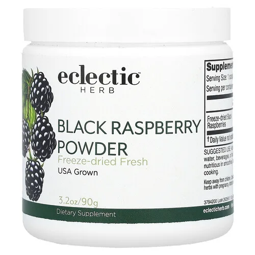Eclectic Herb, Frambuesa negra en polvo, 90 g (3,2 oz)