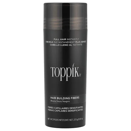 Toppik, Fibras capilares, Cabello negro, 27,5 g (0,97 oz)