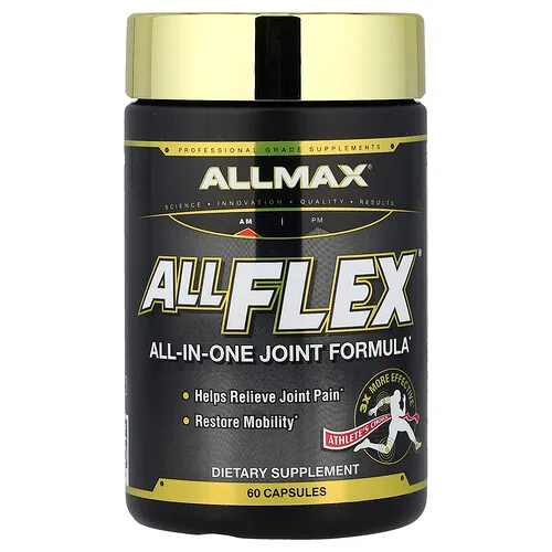ALLMAX, AllFlex, Fórmula para articulaciones todo en uno, 60 Cápsulas