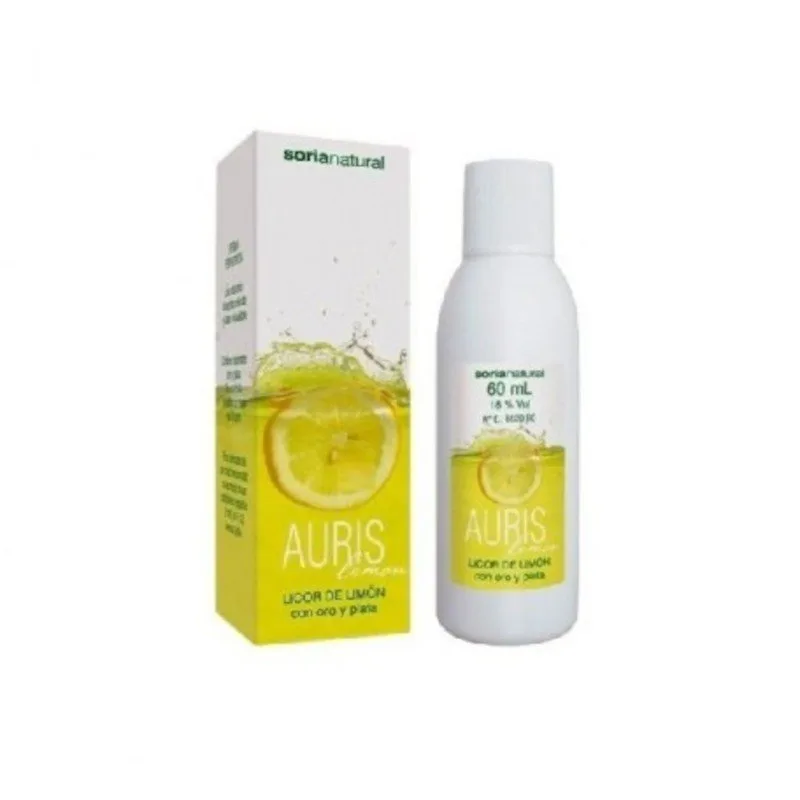 Soria Natural Auris Lemon Licor Limón 60 ml