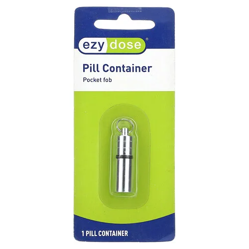 Ezy Dose, Llavero de bolsillo con pastillero, 1 unidad