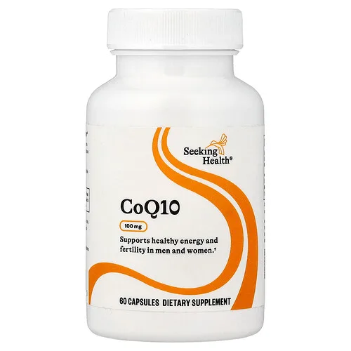 Seeking Health, CoQ10, 100 mg, 60 cápsulas